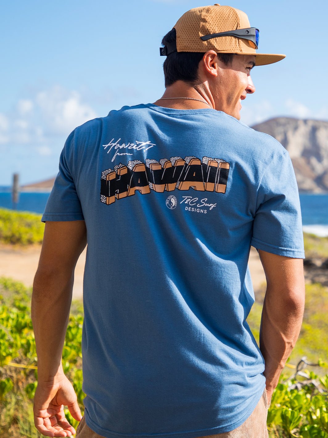 HI Postcard Jersey Tee - T&C Surf Designs