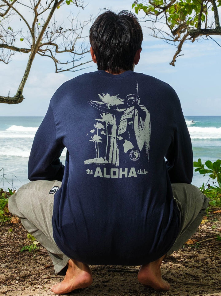 Aloha State Kam Long Sleeve - T&C Surf Designs