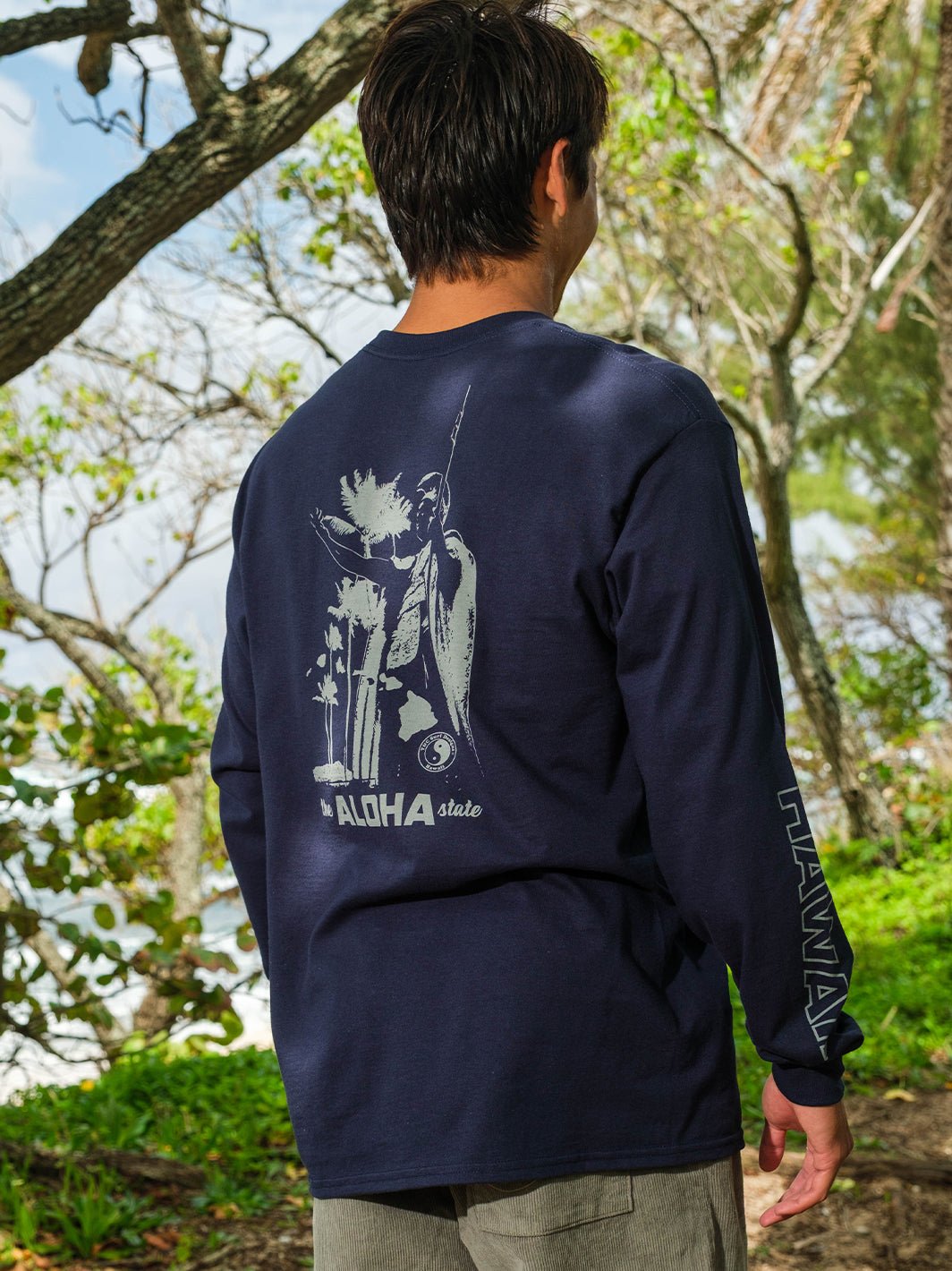 Aloha State Kam Long Sleeve - T&C Surf Designs