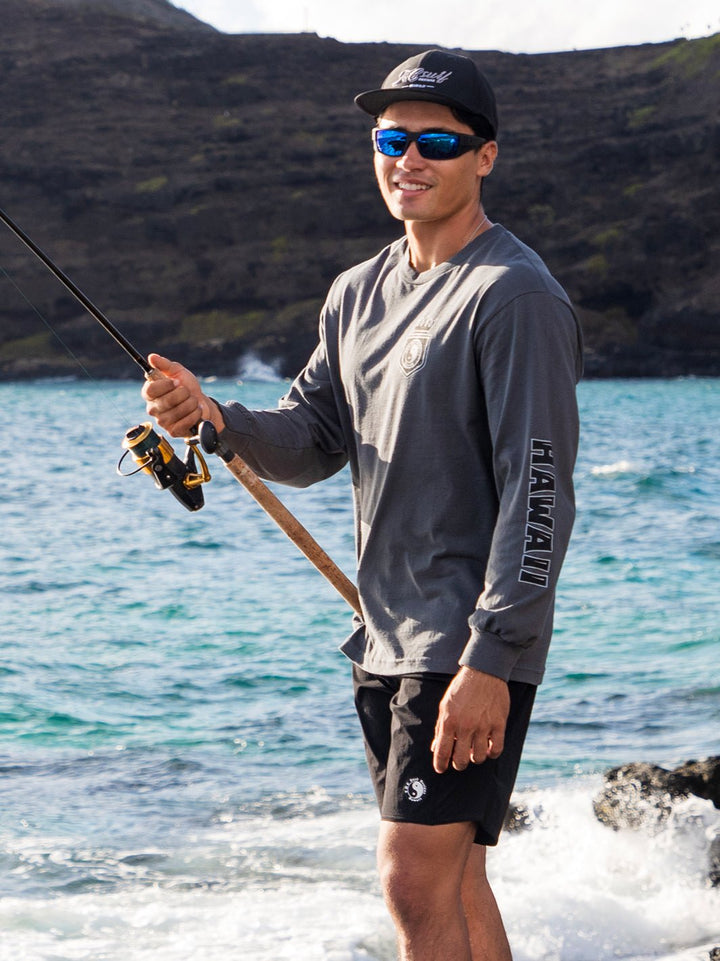 Flag Shield Long Sleeve - T&C Surf Designs