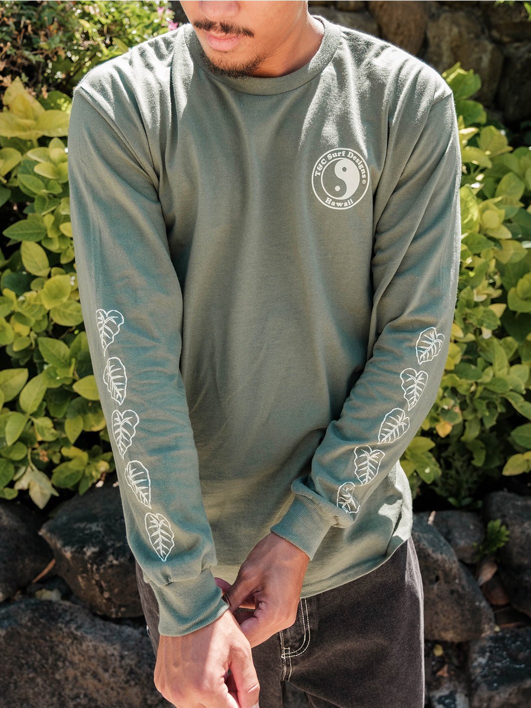 Aloha Aina Kalo Long Sleeve - T&C Surf Designs