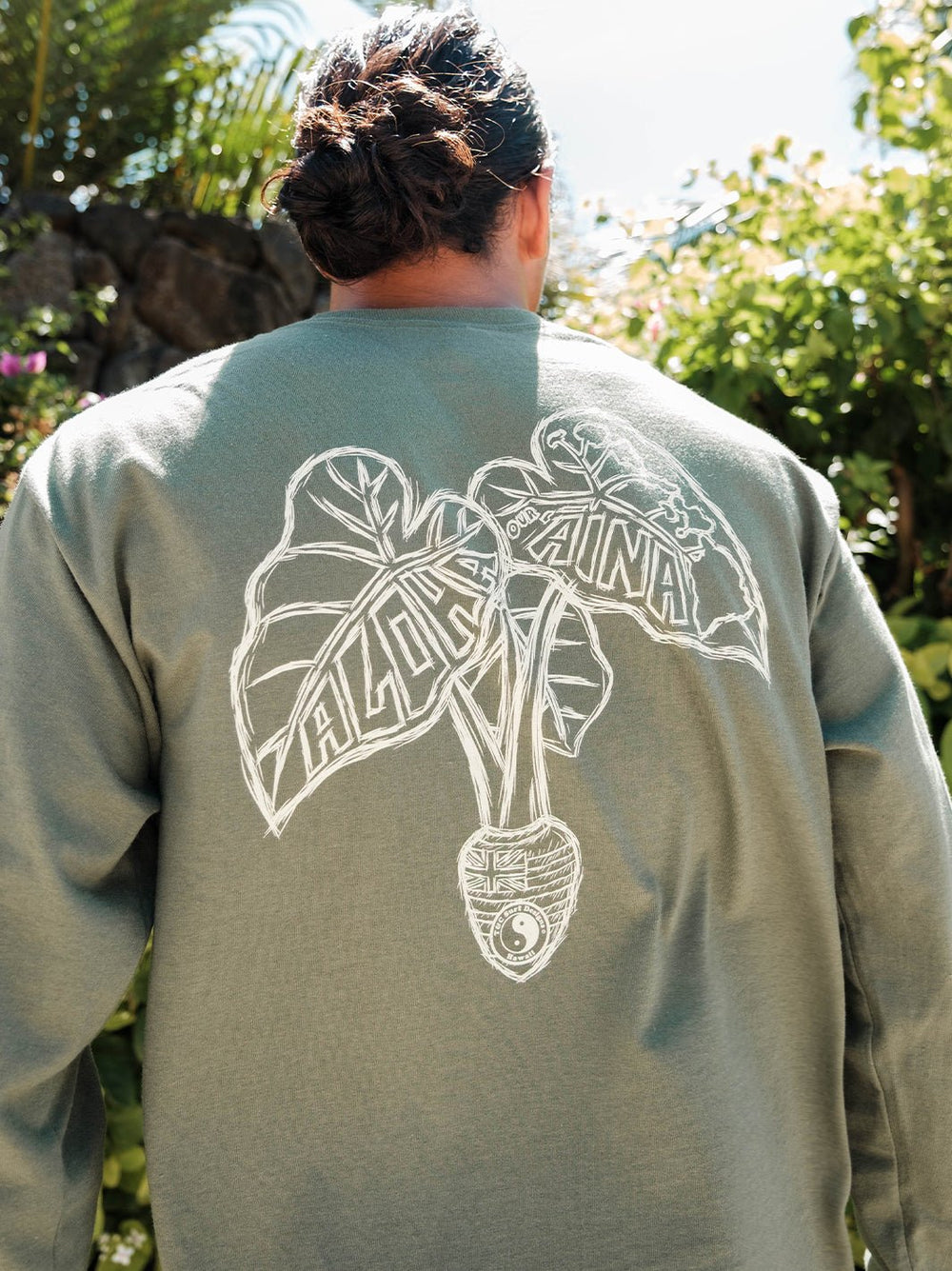 Aloha Aina Kalo Long Sleeve - T&C Surf Designs