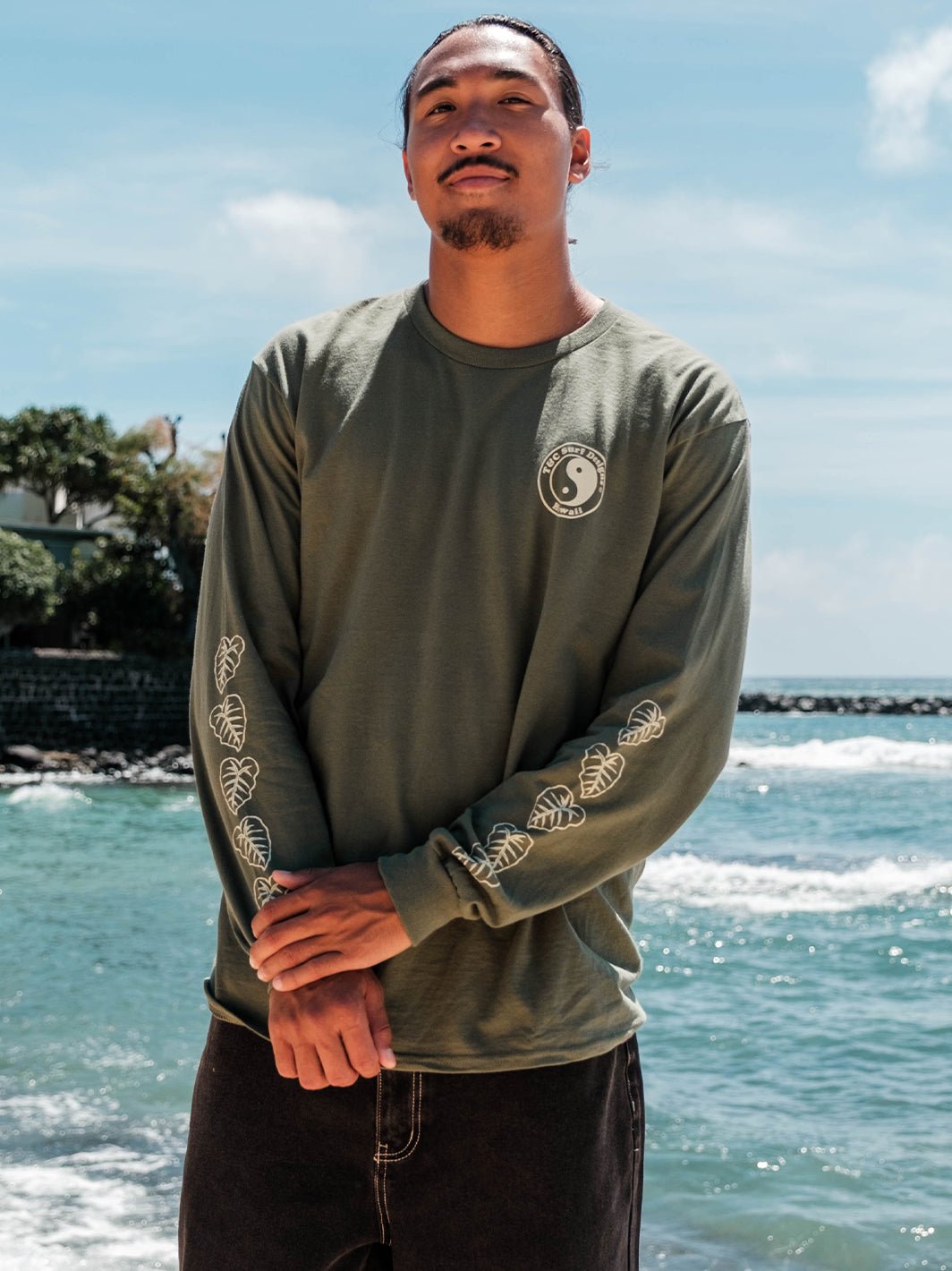 Aloha Aina Kalo Long Sleeve - T&C Surf Designs