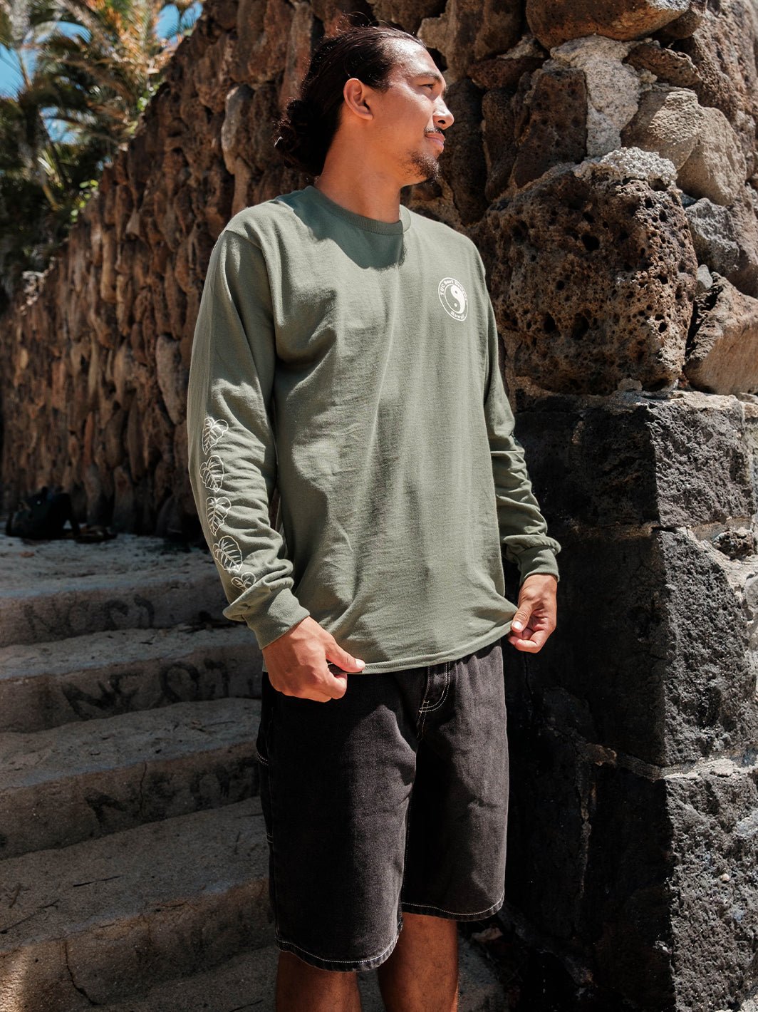 Aloha Aina Kalo Long Sleeve - T&C Surf Designs