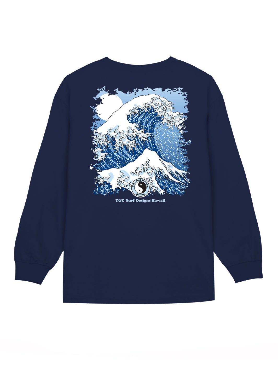 T&C Surf Hokusai Splash Long Sleeve – T&C Surf Designs