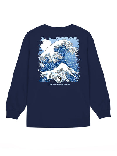 T&C Surf Designs T&C Surf Hokusai Splash Long Sleeve,