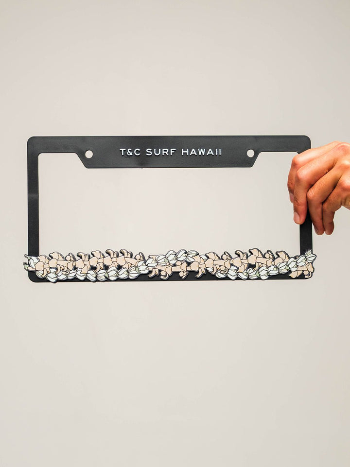 T&C Surf Designs Lei Twist License Plate,