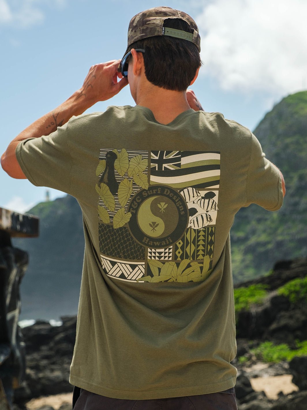 T&C Surf Designs Aina Rich Tee,