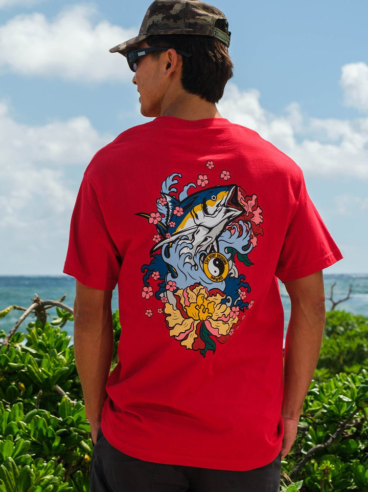 T&C Surf Designs Ahi Sakura Tee,