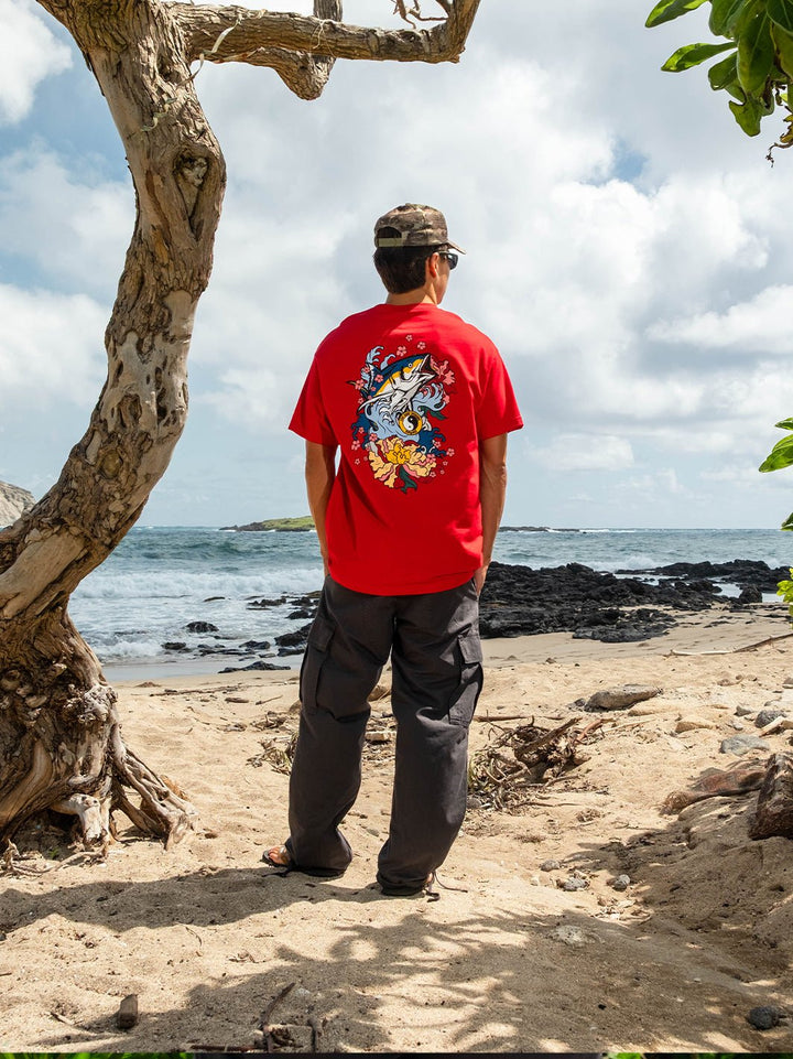 T&C Surf Designs Ahi Sakura Tee,