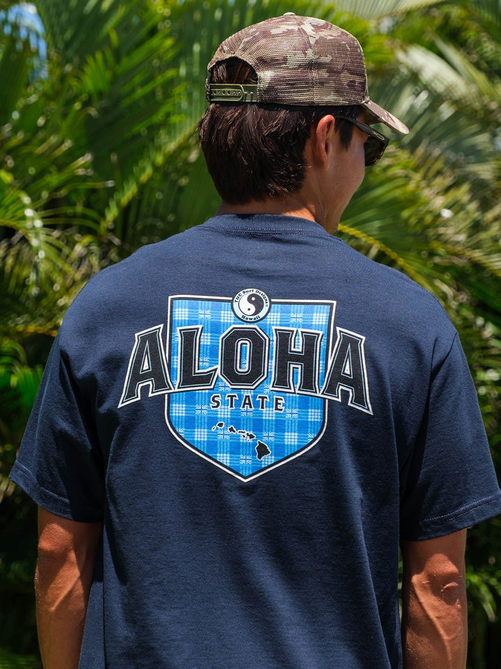 Aloha Palaka Shield Tee - T&C Surf Designs
