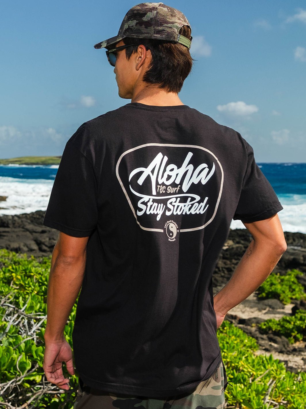 T&C Surf Designs Shoots Brah Jersey Tee,