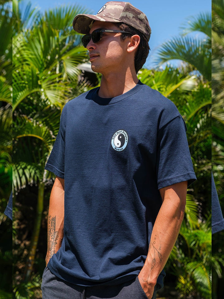 Aloha Palaka Shield Tee - T&C Surf Designs