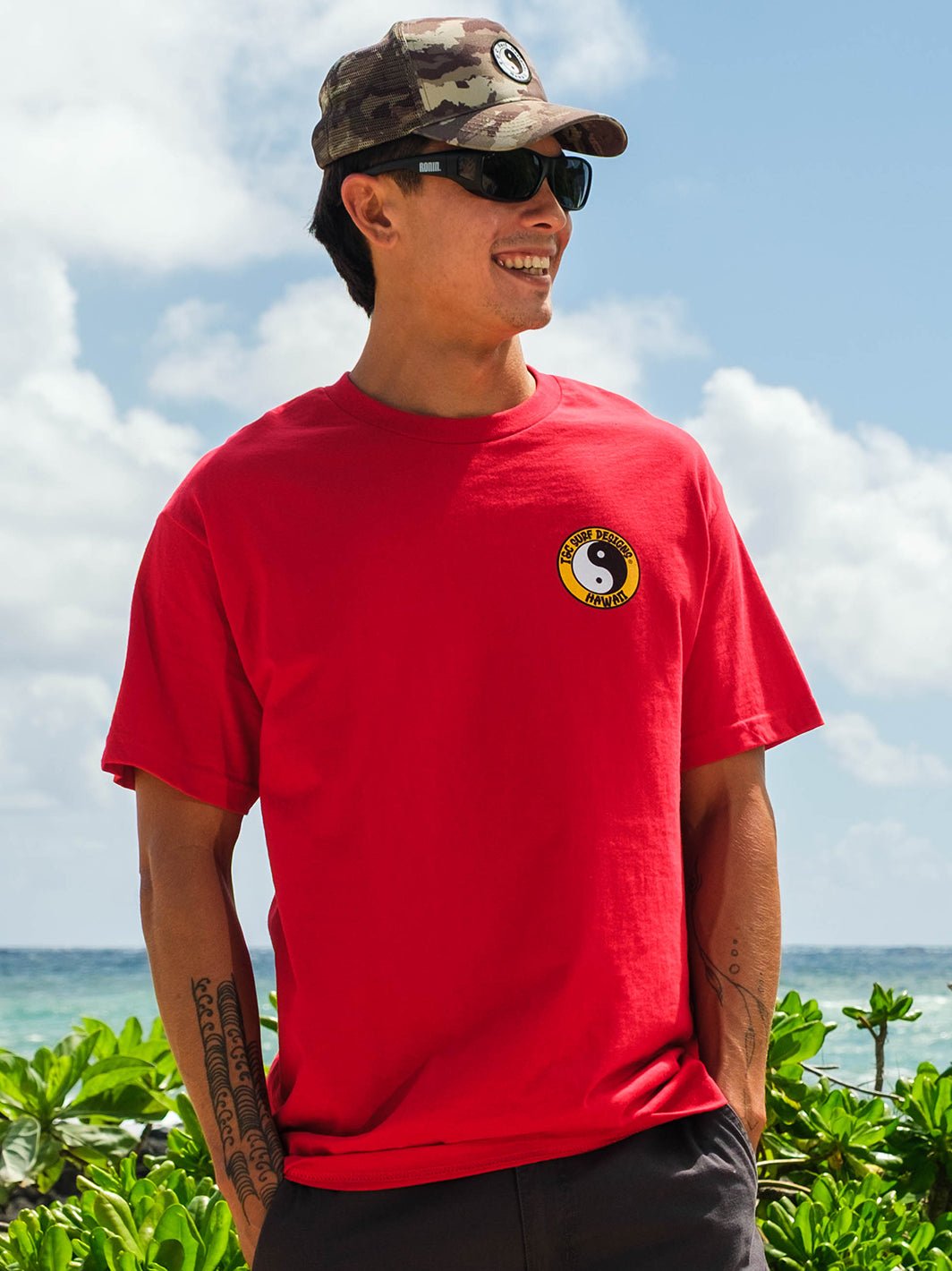 T&C Surf Designs Ahi Sakura Tee,
