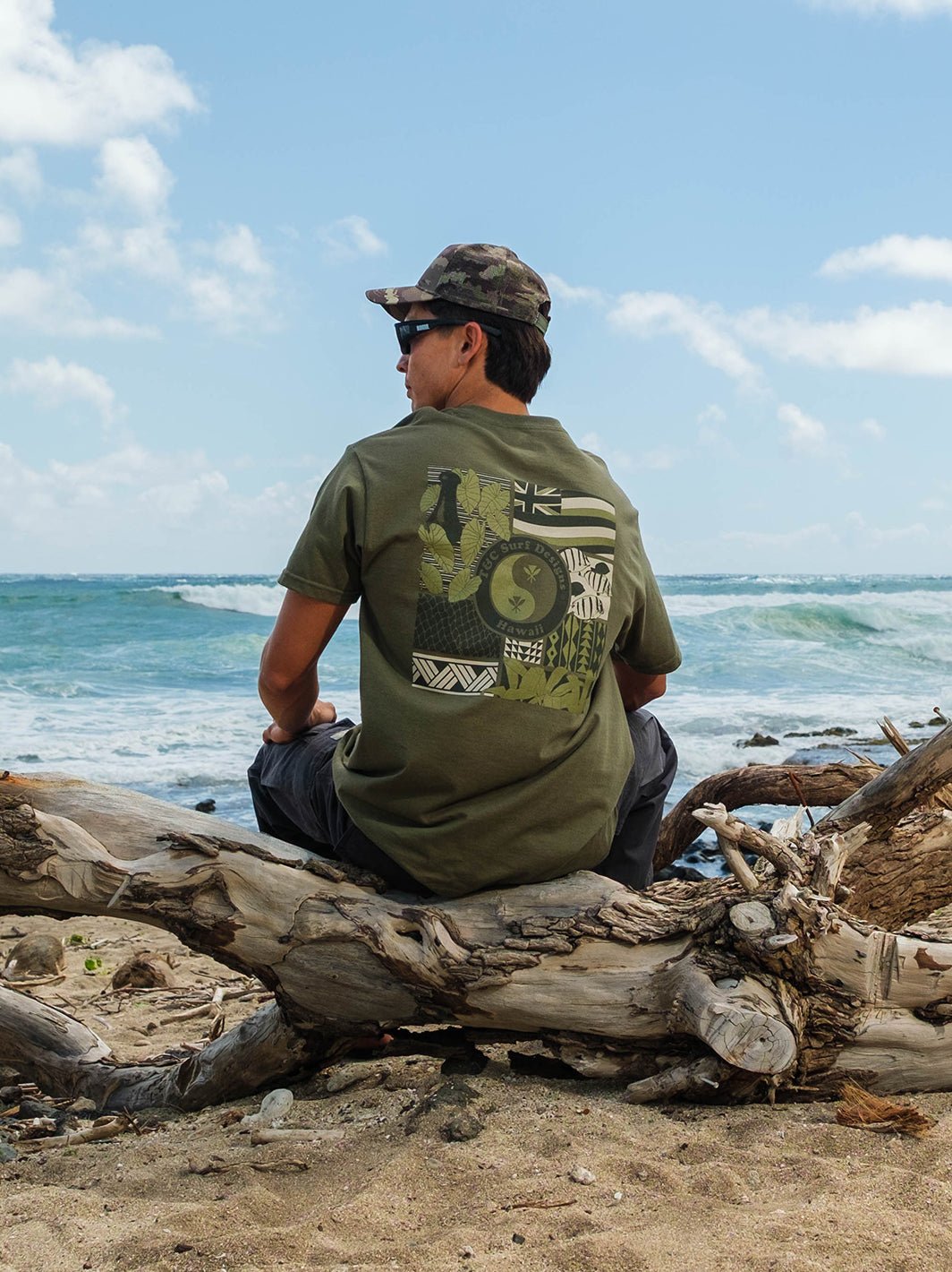 T&C Surf Designs Aina Rich Tee,