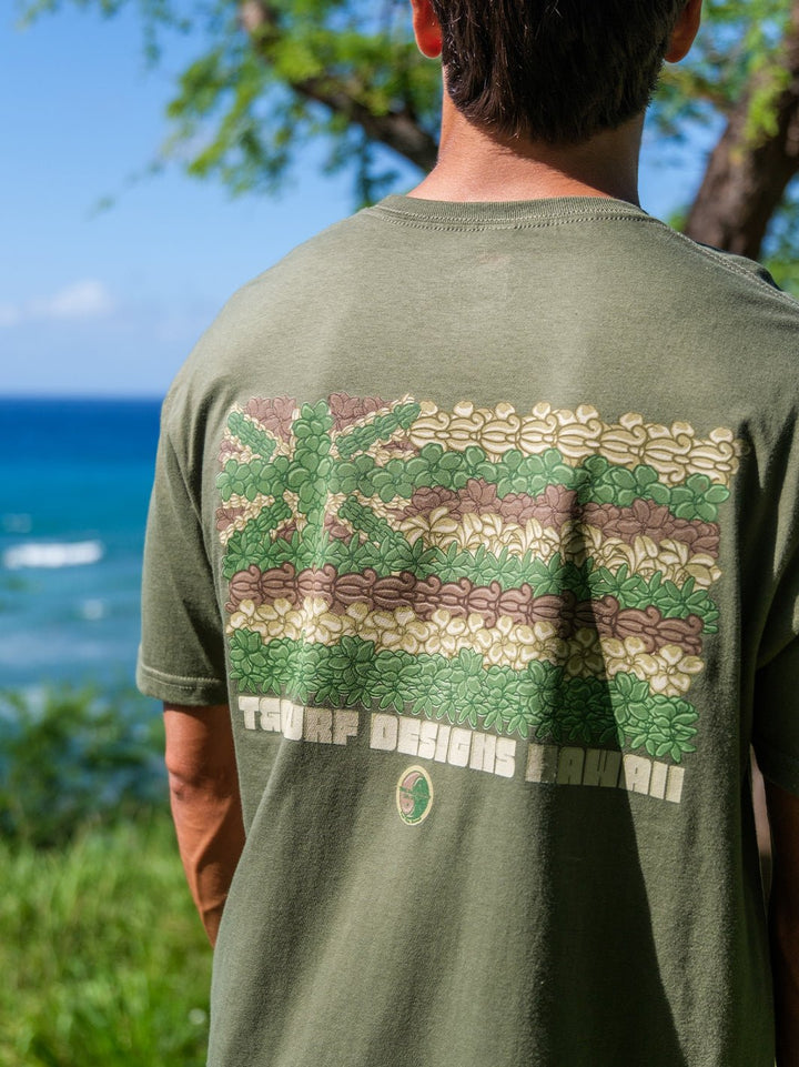 T&C Surf Designs Hawaii Hae Flowers Jersey Tee,
