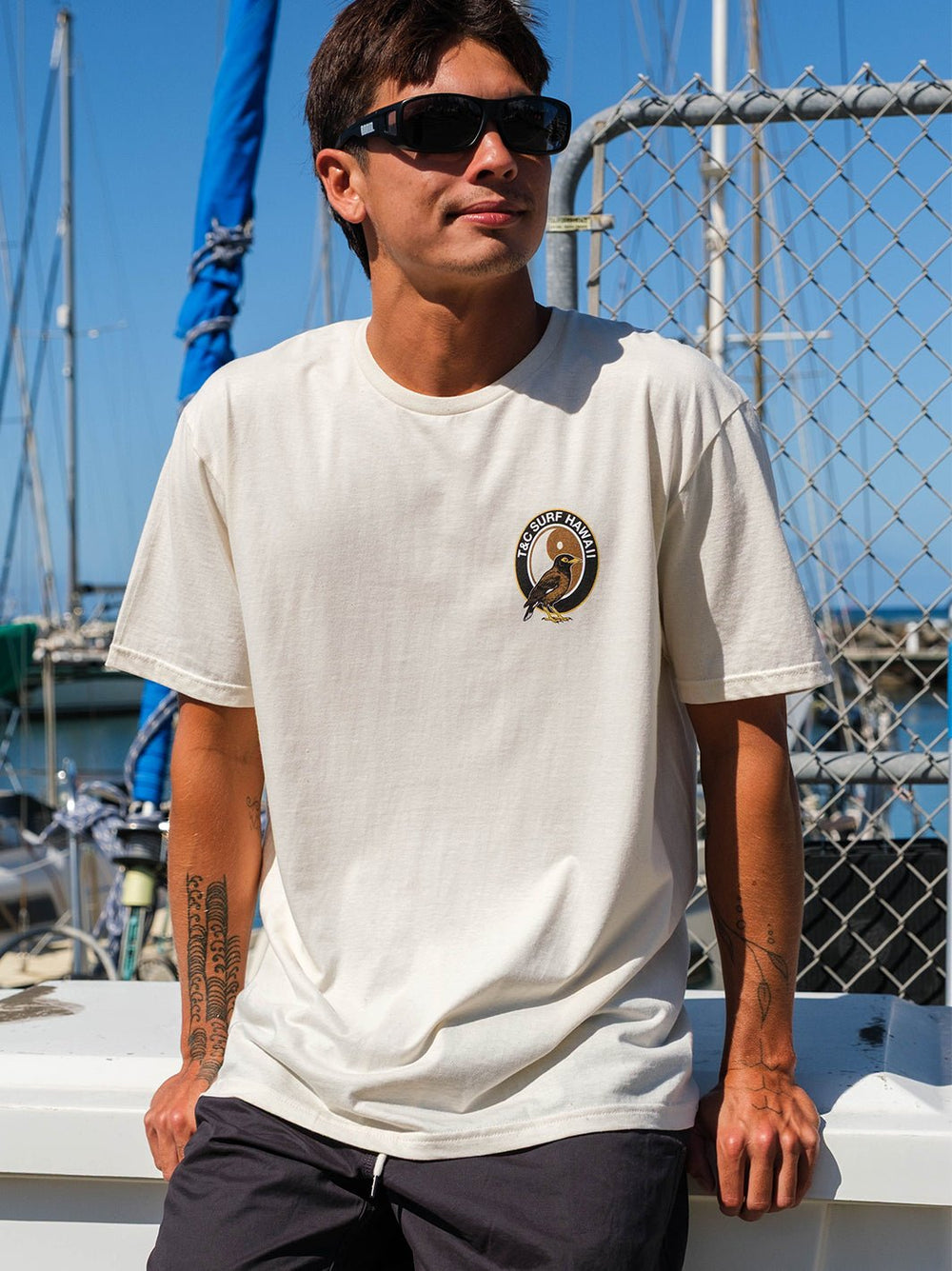 T&C Surf Designs May Jah Vibes Jersey Tee,