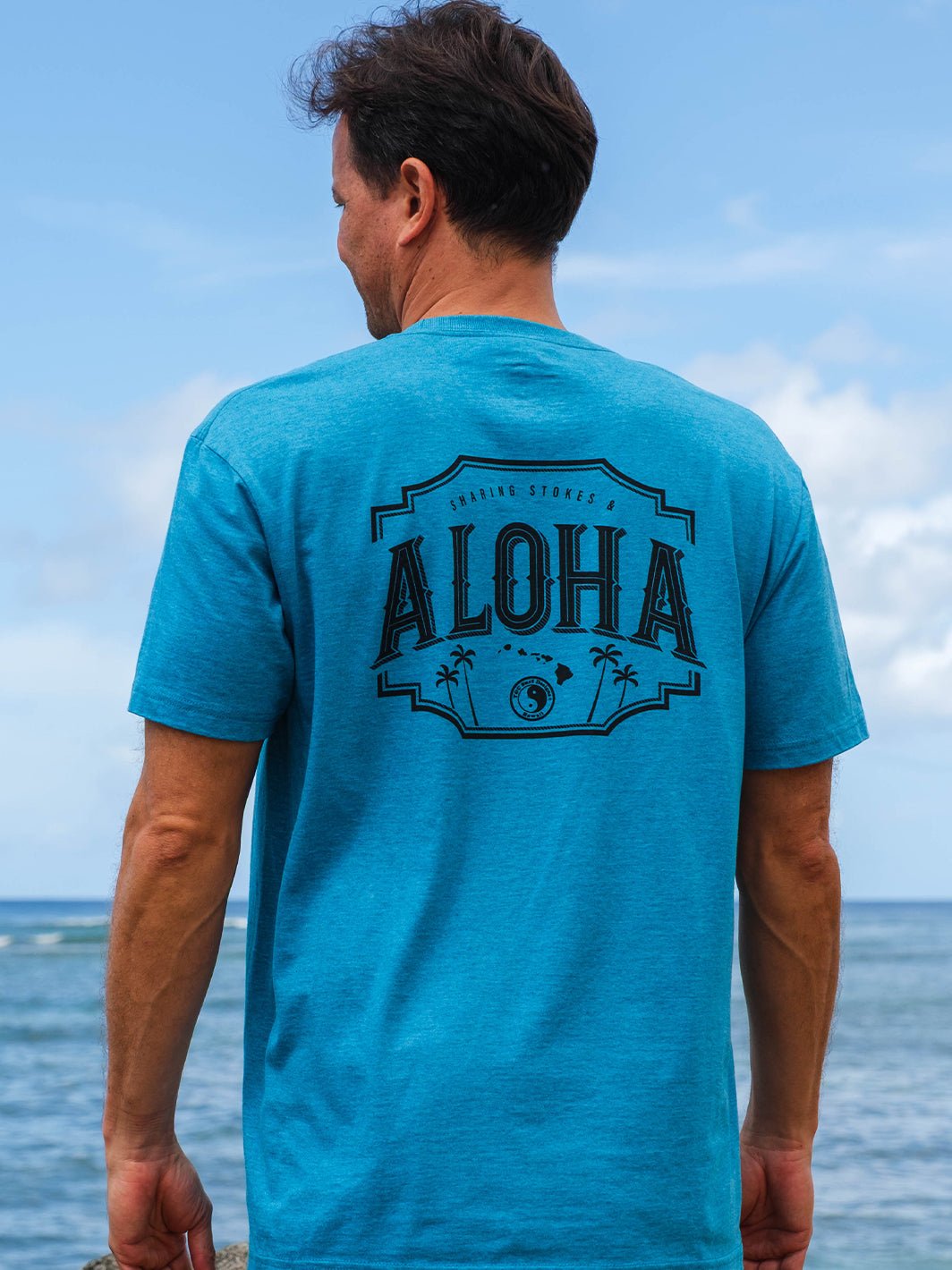 Vintage Aloha Shield Jersey Tee - T&C Surf Designs