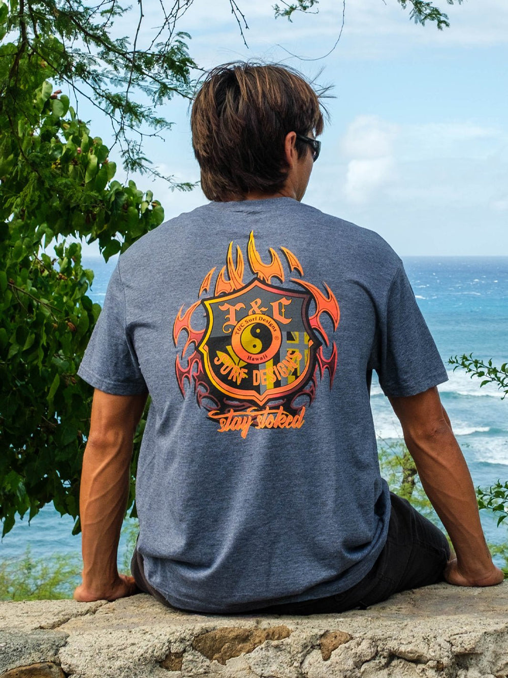 T&C Surf Designs T&C Shield Jersey Tee,