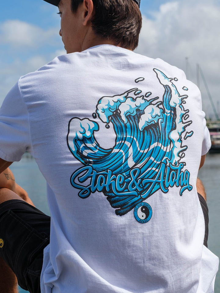 T&C Surf Designs Shaka Waves Jersey Tee,