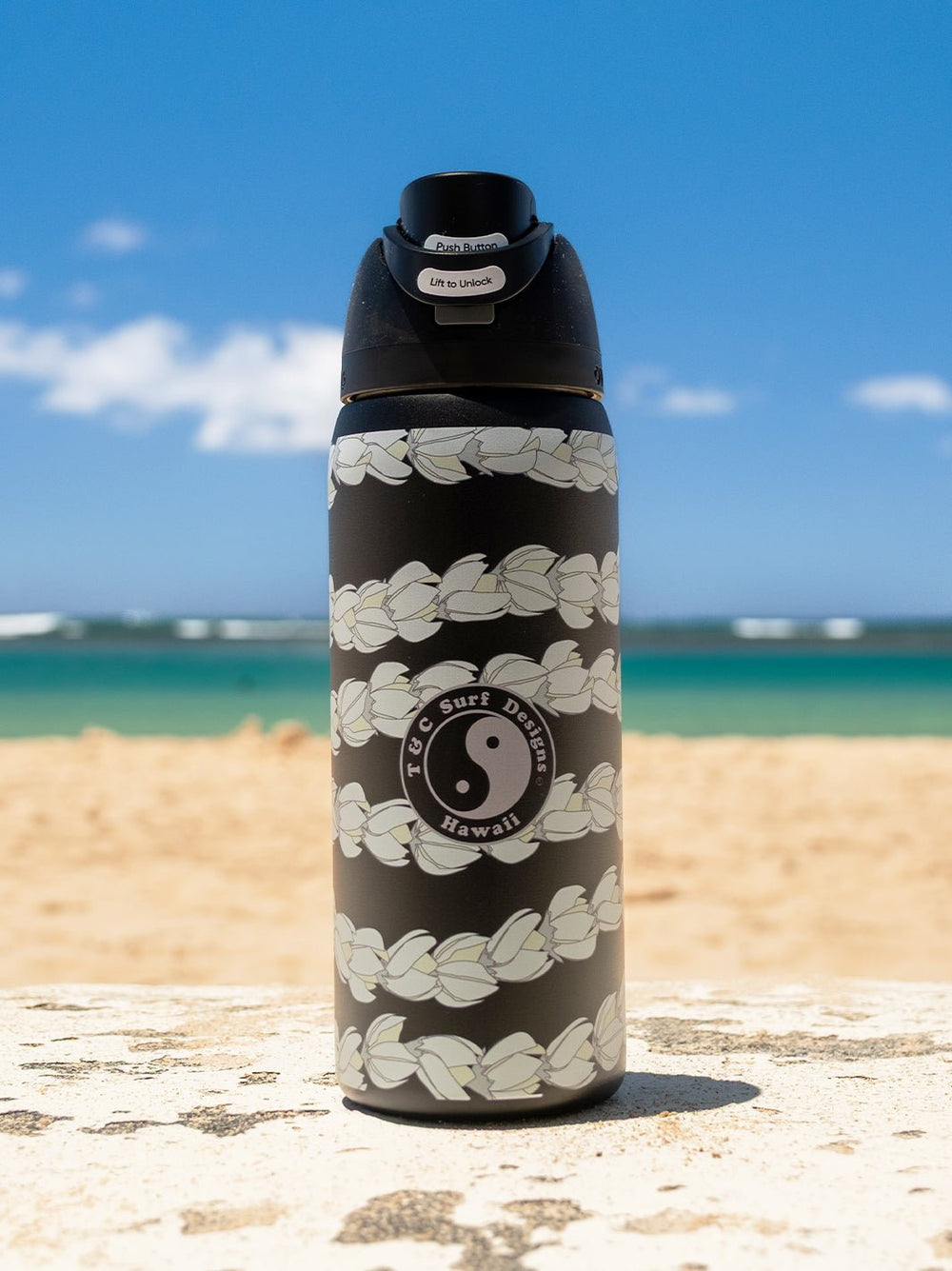 T&C Surf Designs T&C Surf 32 oz Pikake Pearl Owala,