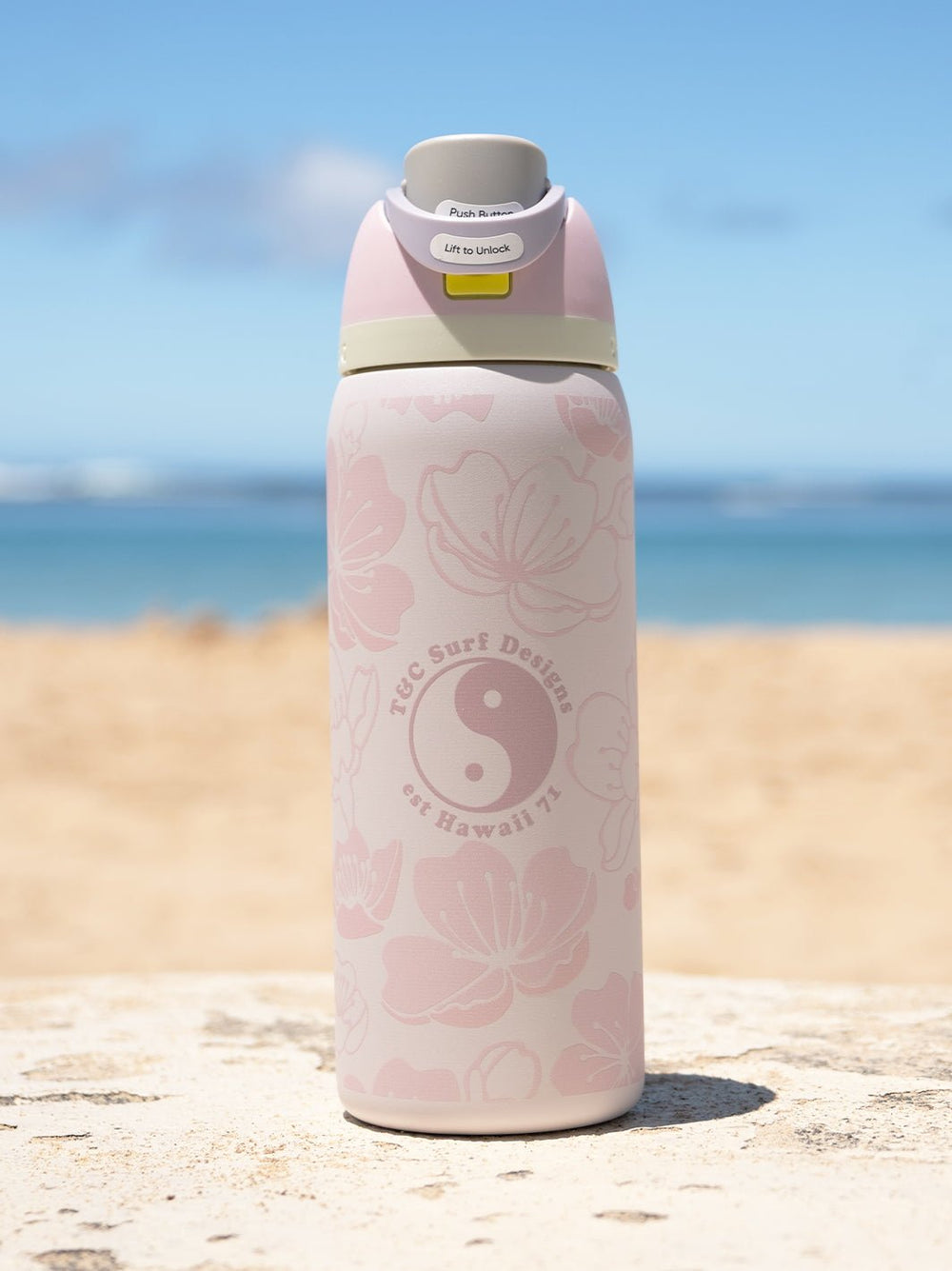 T&C Surf Designs T&C Surf 32 oz Cherry Sakura Owala,