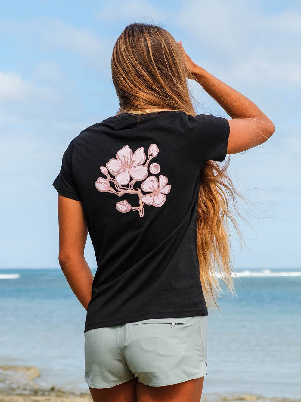 T&C Surf Designs Sakura Season Maple Tee,