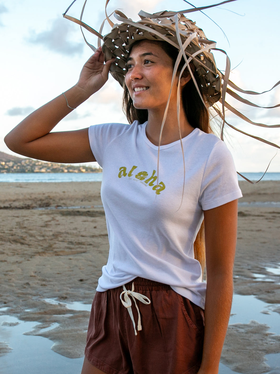T&C Surf Designs T&C Surf Aloha Hina Rib Tee, 