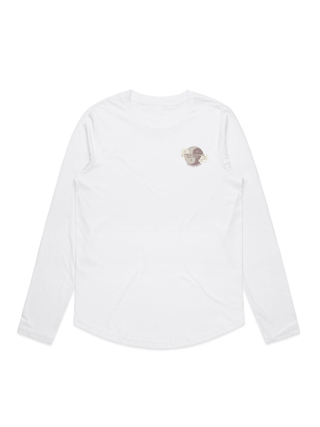 T&C Surf Designs Pikake Pearl Maple Curve Long Sleeve,