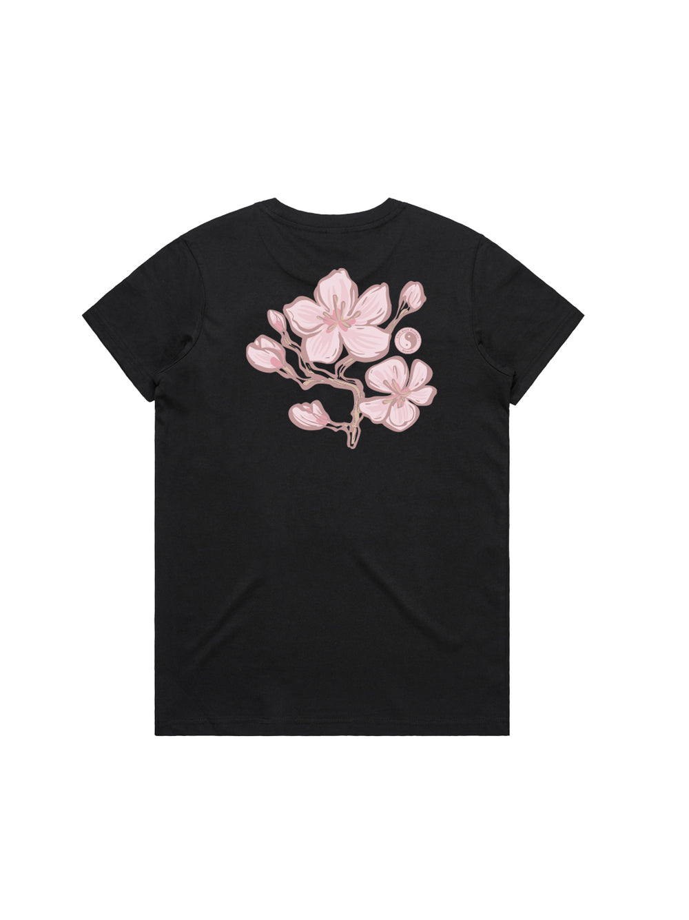 T&C Surf Designs Sakura Season Maple Tee, Black / XS