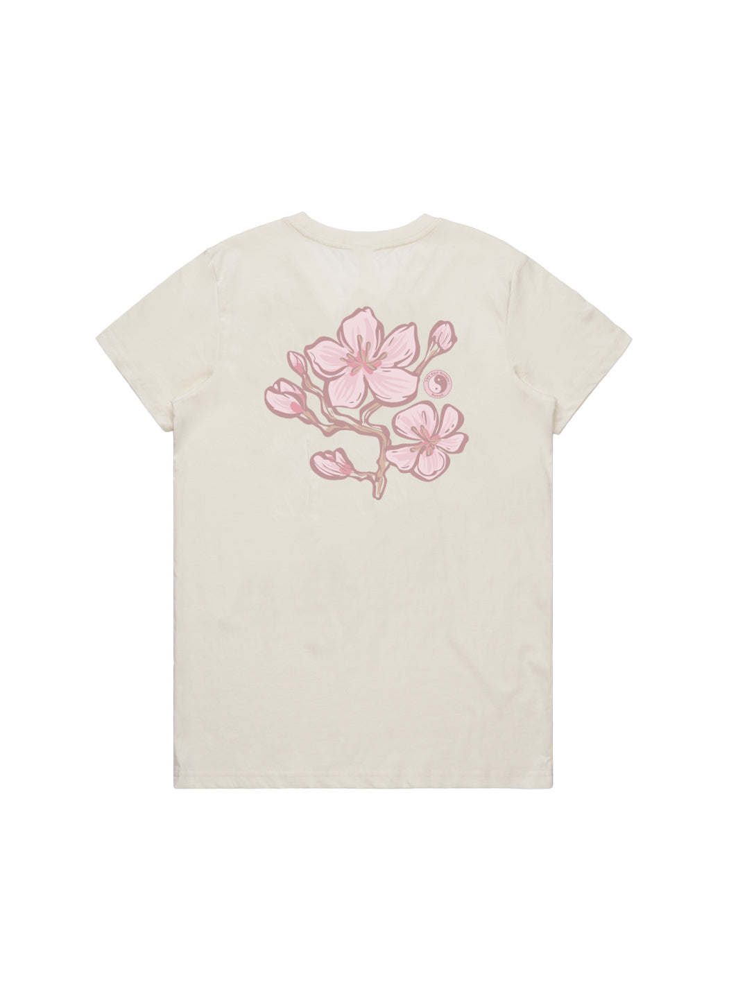 T&C Surf Designs Sakura Season Maple Tee, Bone / XS