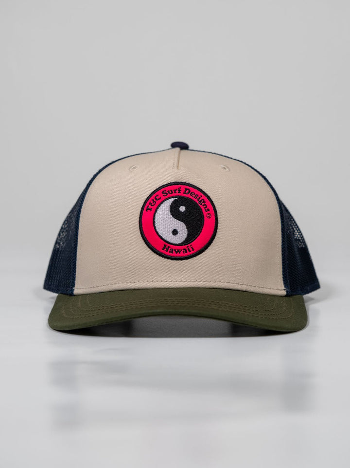T&C Surf Designs Europe Yin Yang Bicolor Trucker Cap,