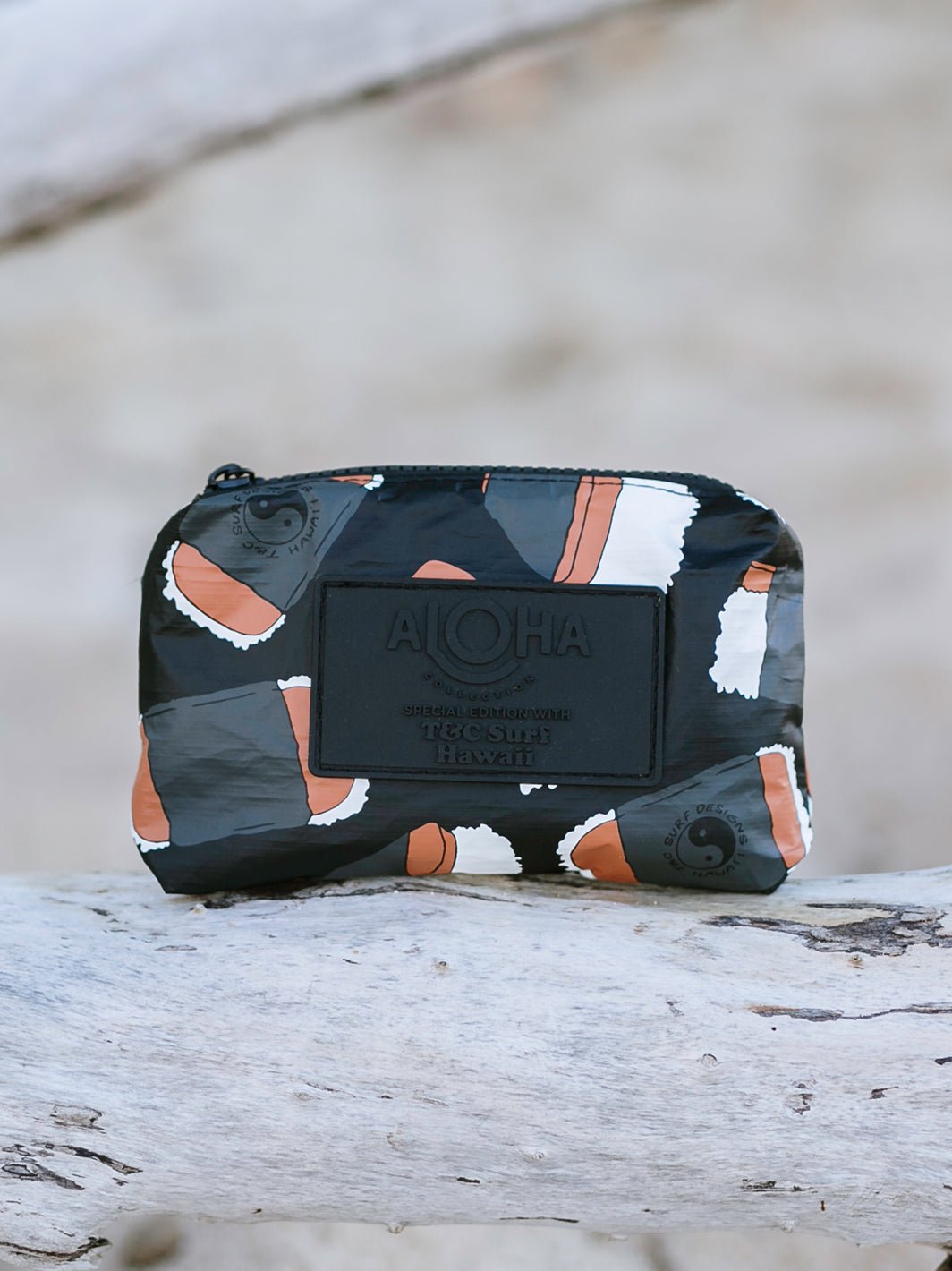 T&C Surf Designs T&C Surf x Aloha Collection More Musubi Mini Pouch,