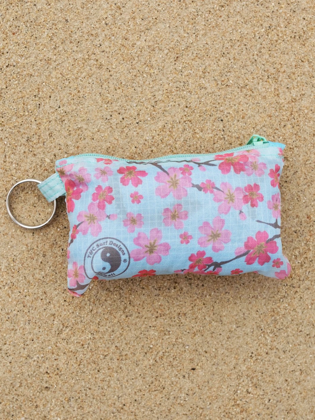 T&C Surf Designs Cherry Branch Penny Keychain Pouch,