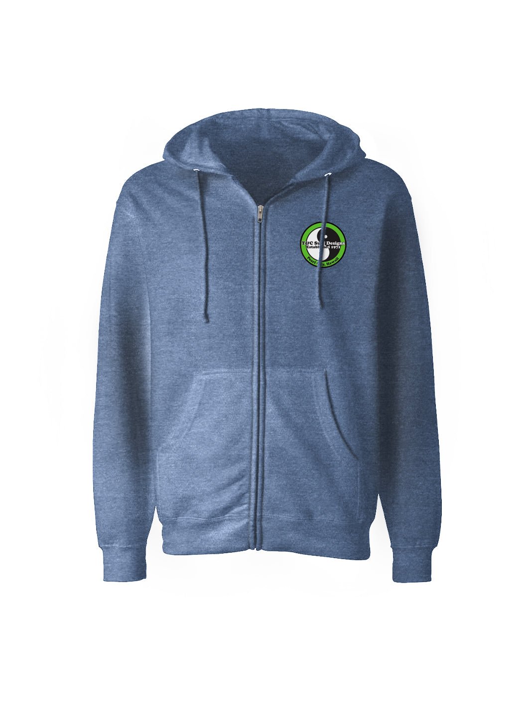 T&C Surf Designs Standard Neon Zip Hoodie,