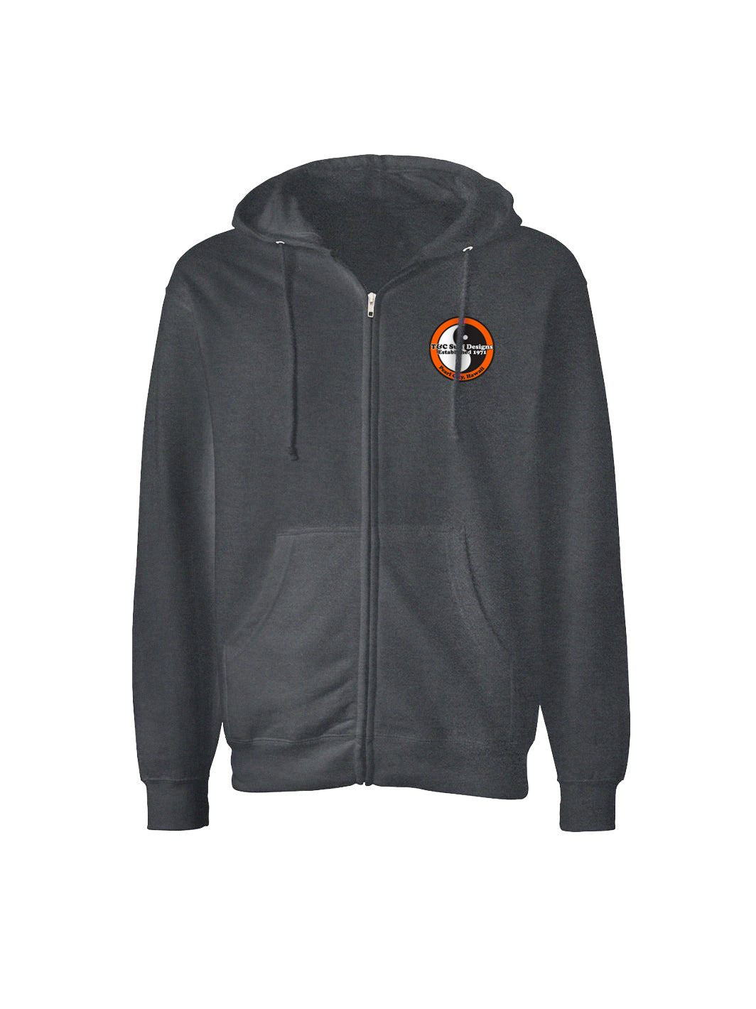 T&C Surf Designs Standard Neon Zip Hoodie,