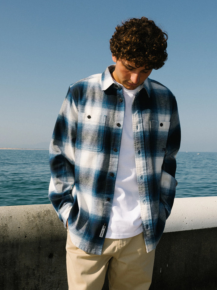 T&C Surf Designs Europe Heavy Flannel Overshirt,
