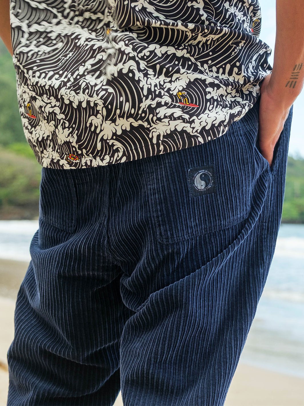 T&C Surf Designs Europe Cord Beach Pant,