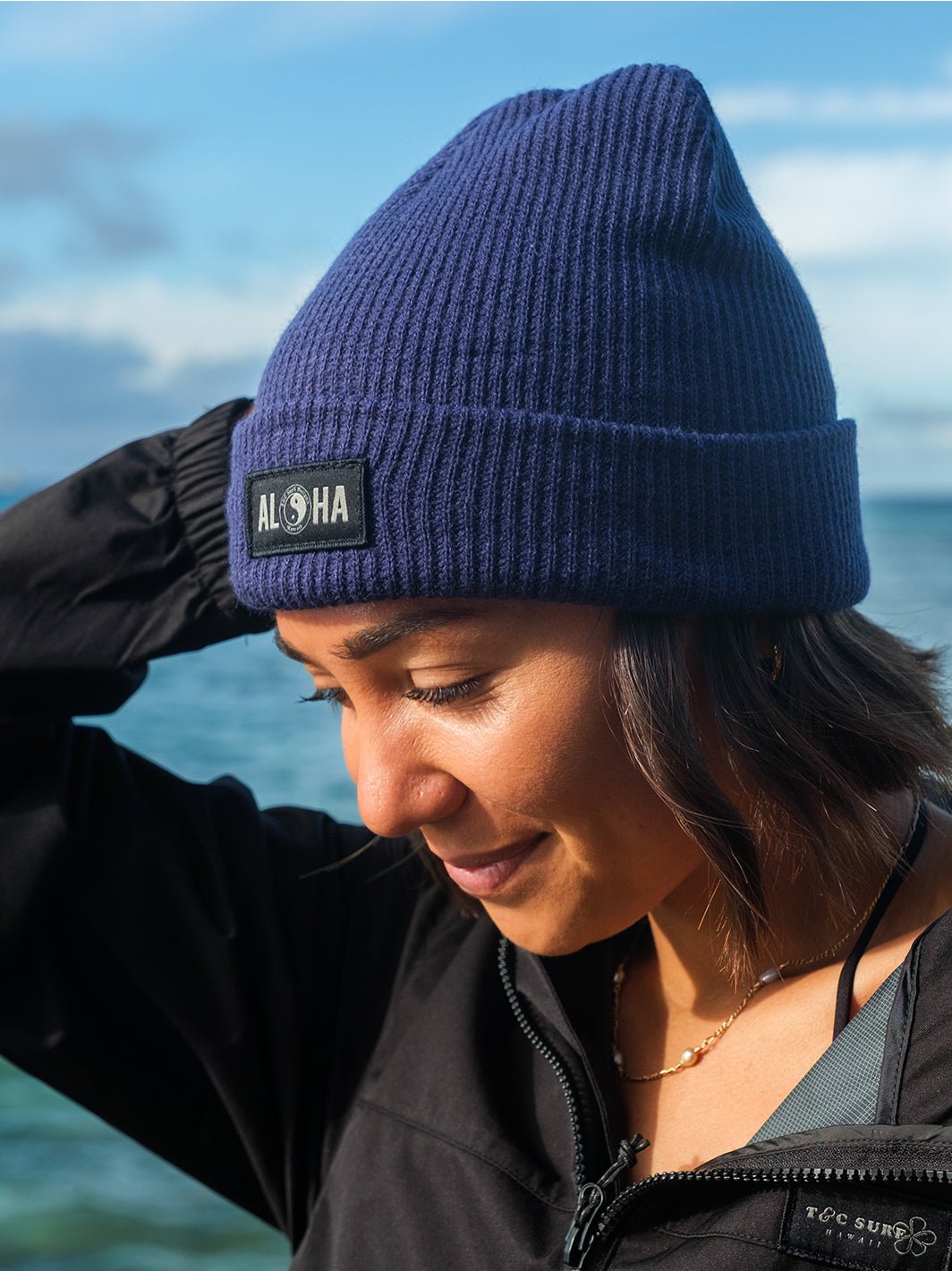 T&C Surf Designs Trek Beanie, Navy