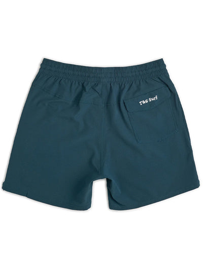 T&C Surf Designs T&C Surf Europe OG Elastic 16.5" Beach Short, 