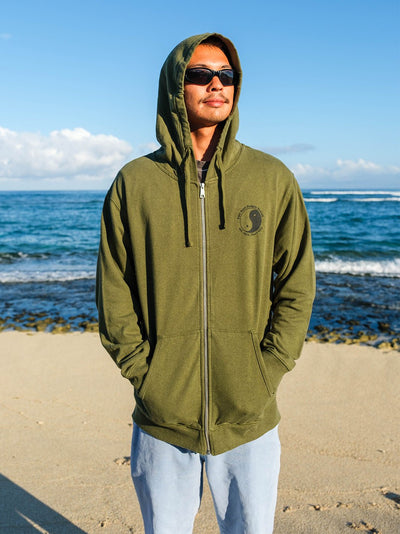 T&C Surf Designs Europe OG Full Zip Hoodie,