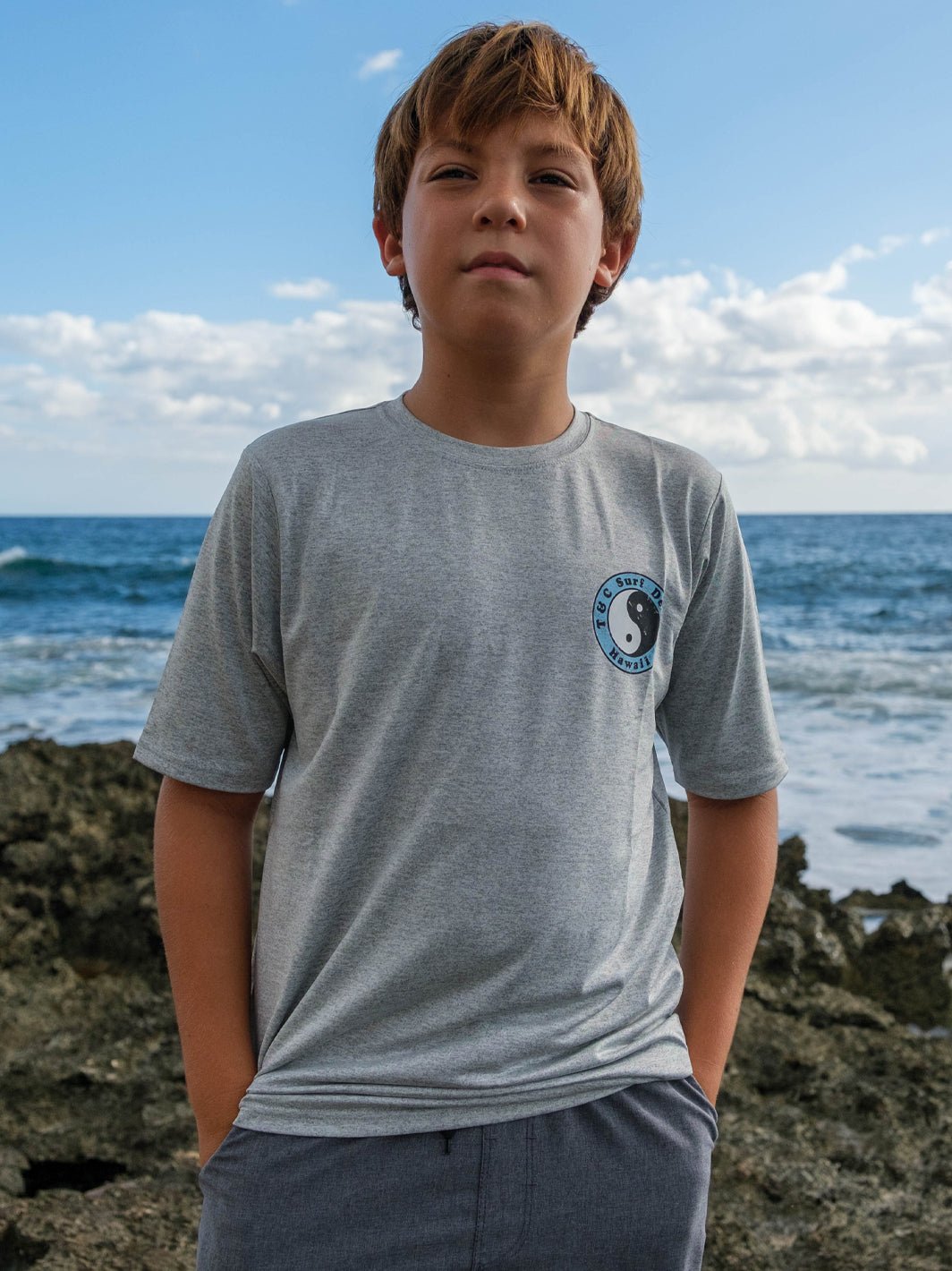 T&C Surf Designs Australia Kids OG Logo Surf Tee,