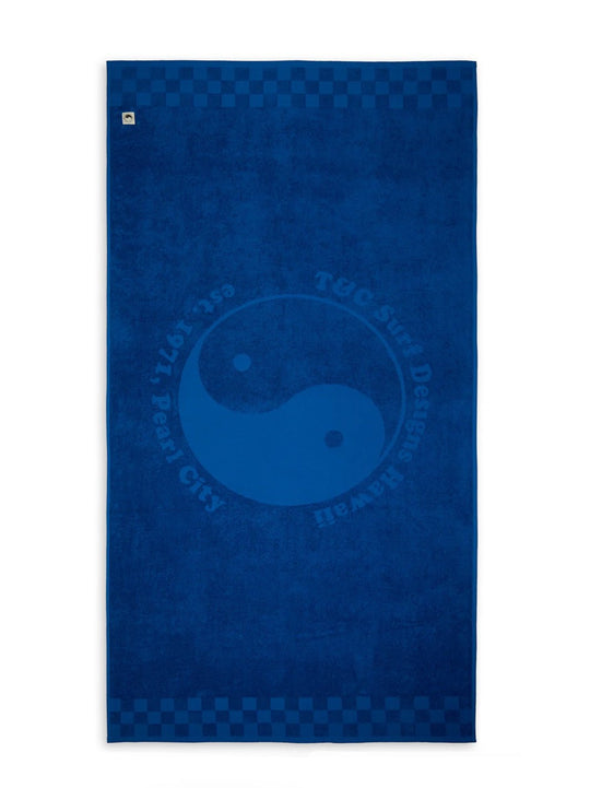 T&C Surf Designs T&C Surf Europe OG Jacquard Towel, Electric Blue