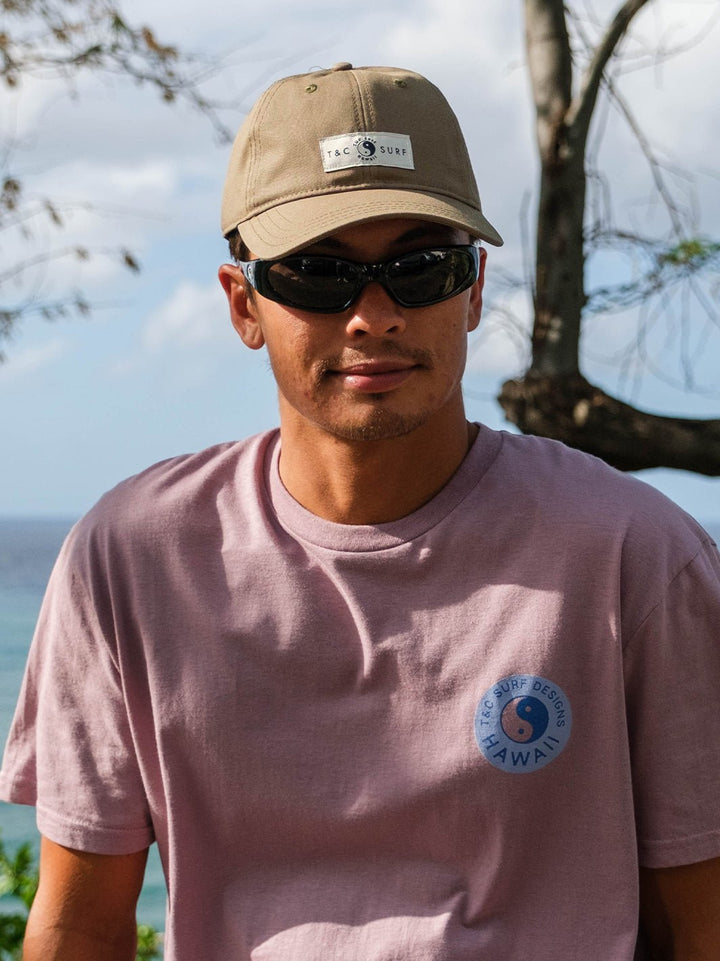 T&C Surf Designs Simple Label Cap, Olive