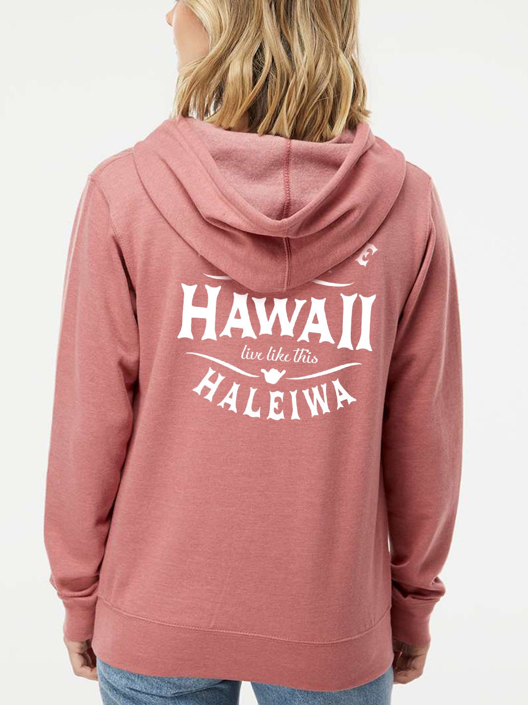 T&C Surf Designs T&C Surf North Shore Hawaii Pullover Hoodie, Dusty Rose / S