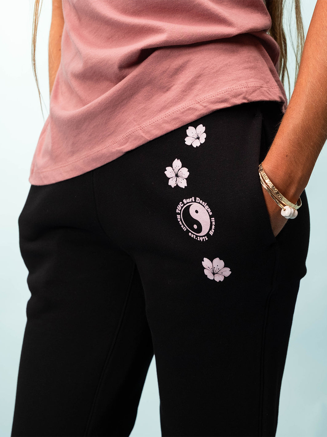 Triple Sakura Track Pant