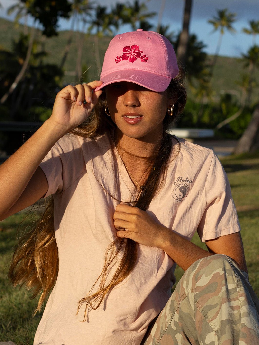 T&C Surf Designs Hibiscus Trio Cap,