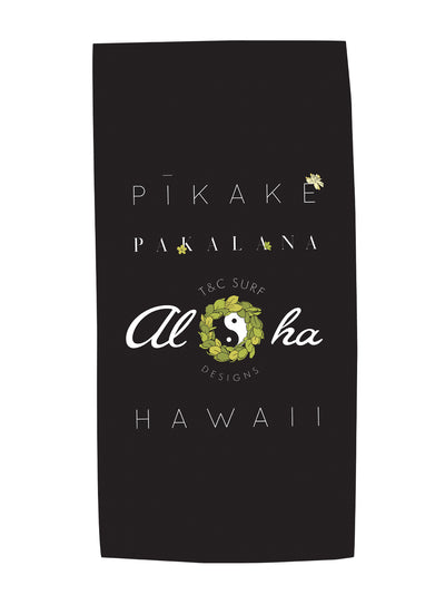 T&C Surf Designs T&C Surf Pikake Pakalana Microfiber Towel, 