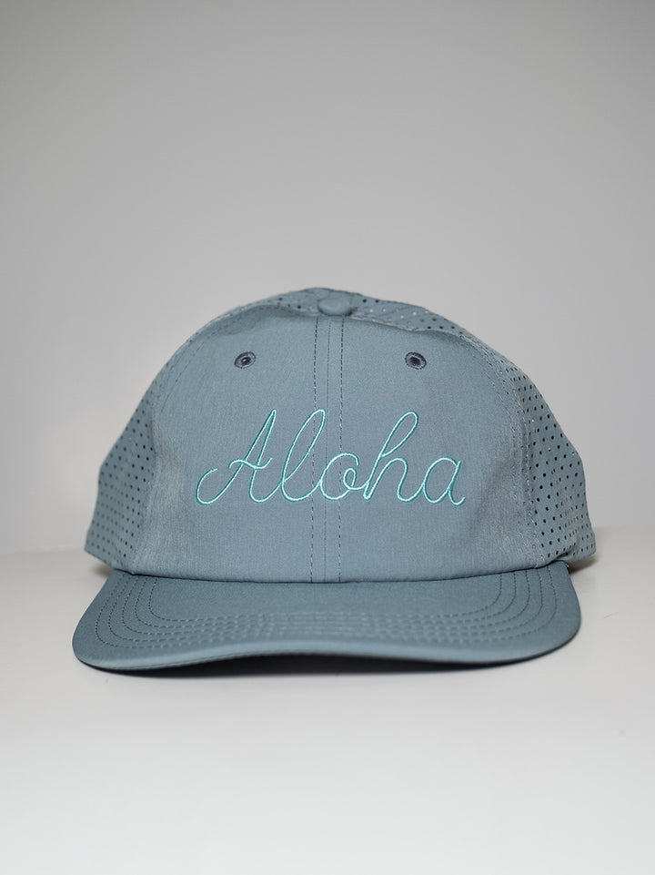 Cursive Aloha Cap