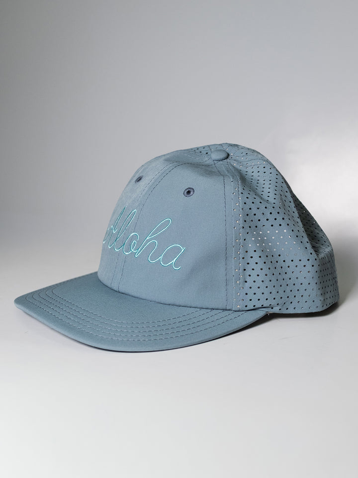Cursive Aloha Cap